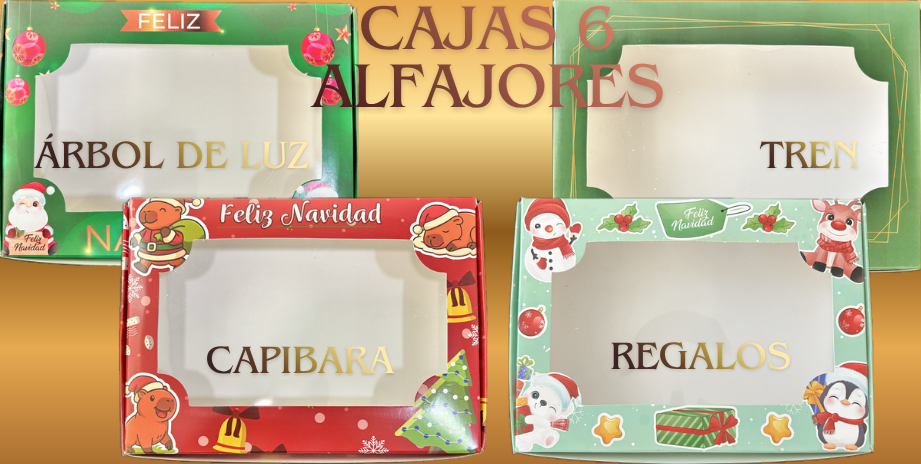 Cajas para 6 Alfajores